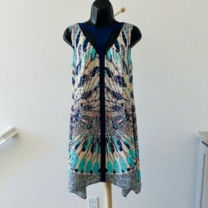 BCBGMaxazria Printed Summer Dress - XS